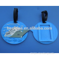 3D cruise ship on the round luggage tag, cruise ship souvenir gifts pvc bag tag
